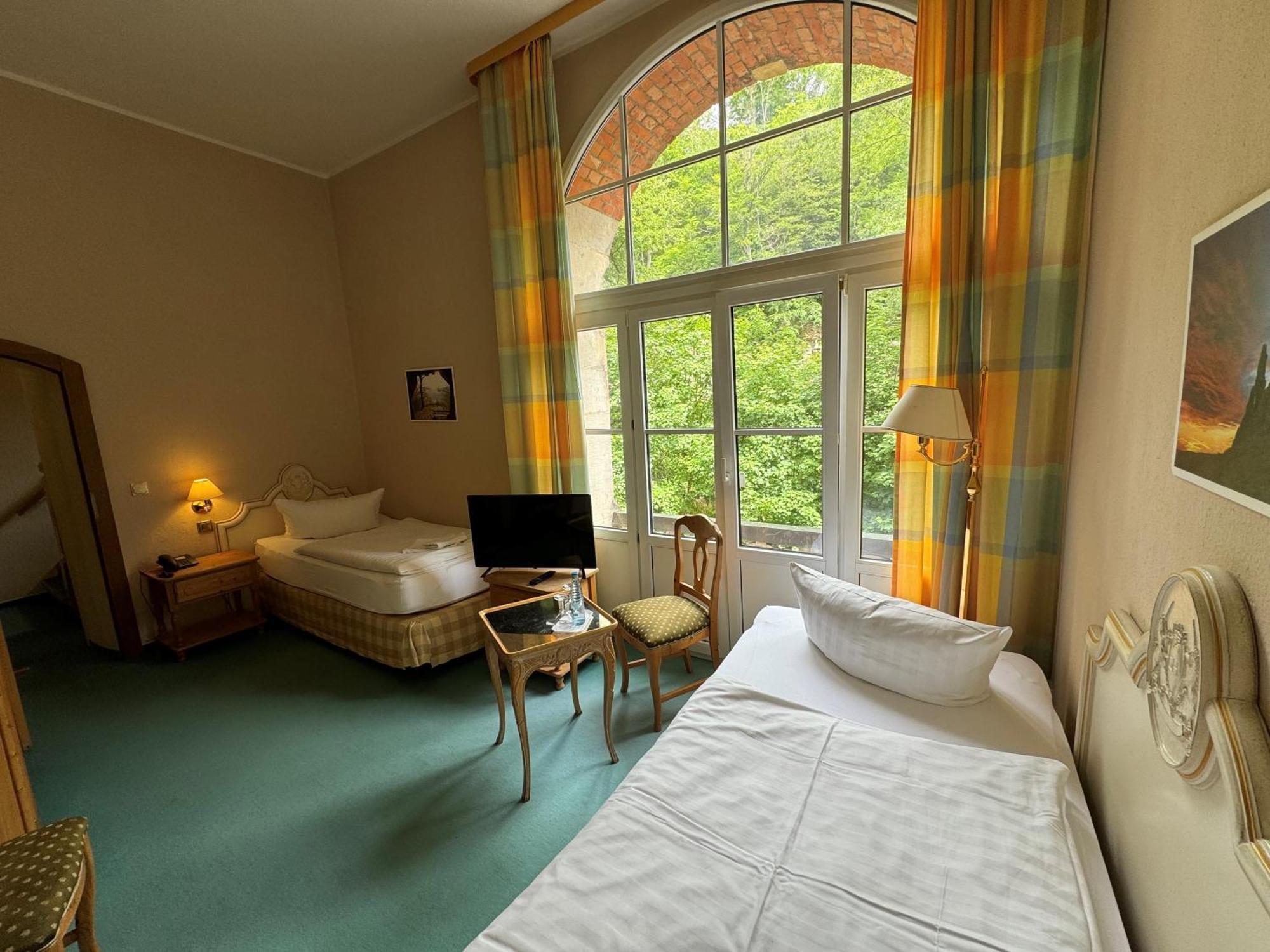 Hotel Bodeblick Thale Exterior foto