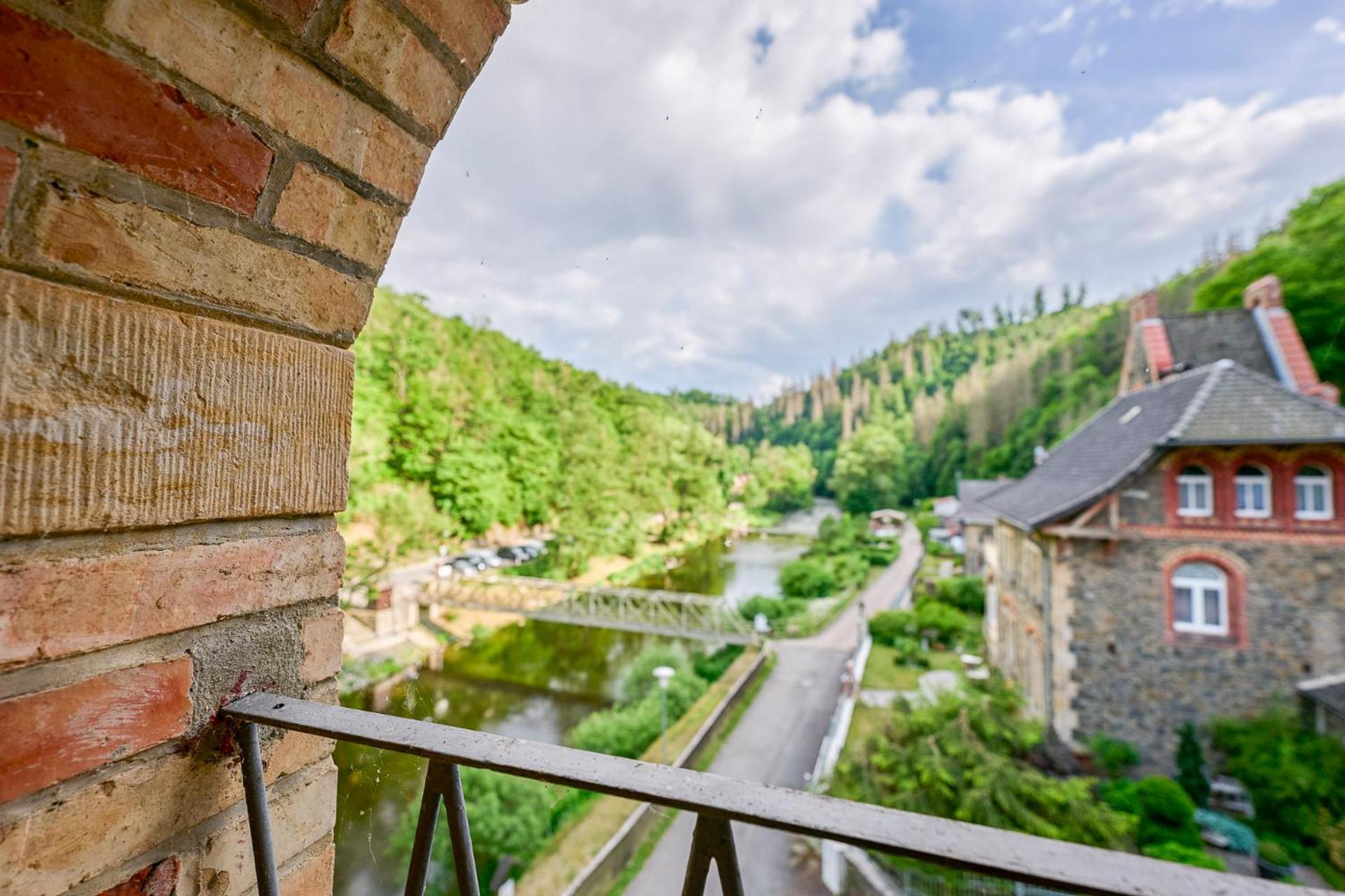 Hotel Bodeblick Thale Exterior foto